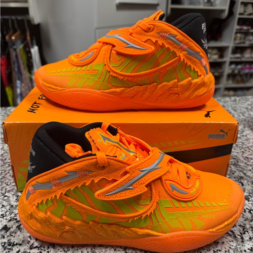 Puma MB.05 FAST & FURIOUS- basketball shoes, Lámelo Ball men’s size 8